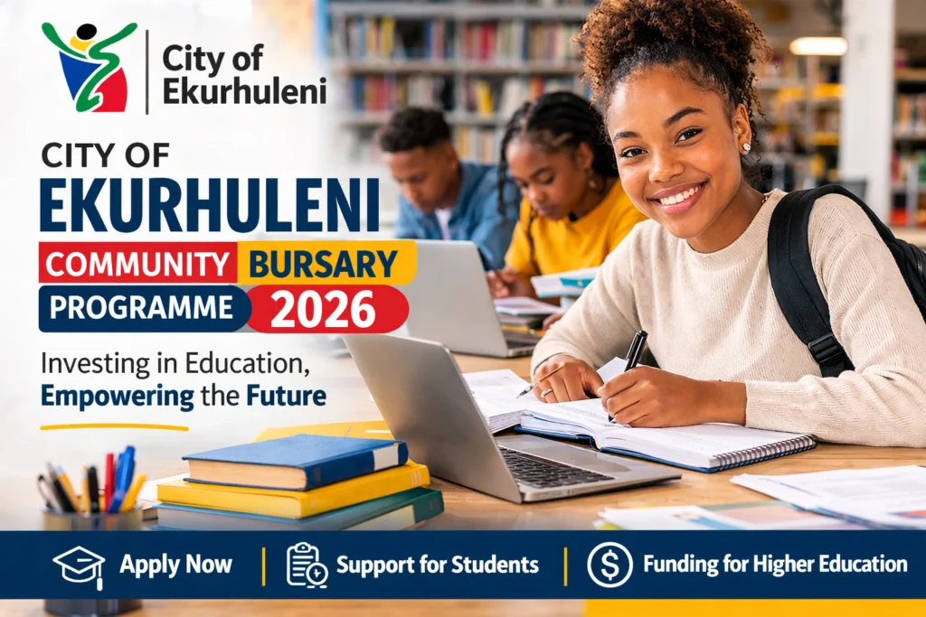 City of Ekurhuleni Community Bursary Programme 2026