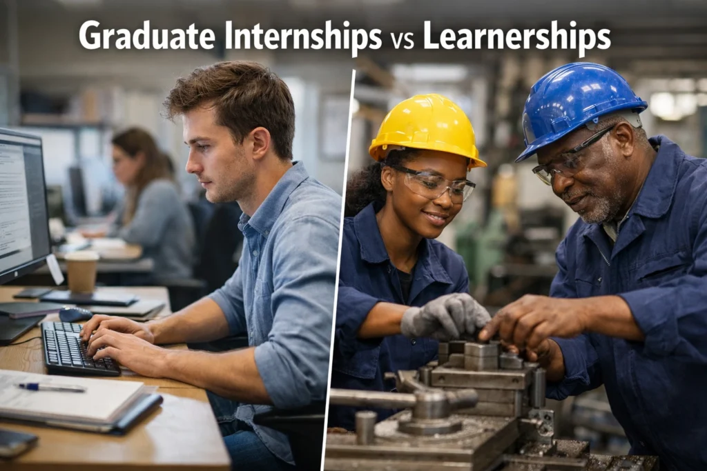 Graduate Internships vs Learnerships