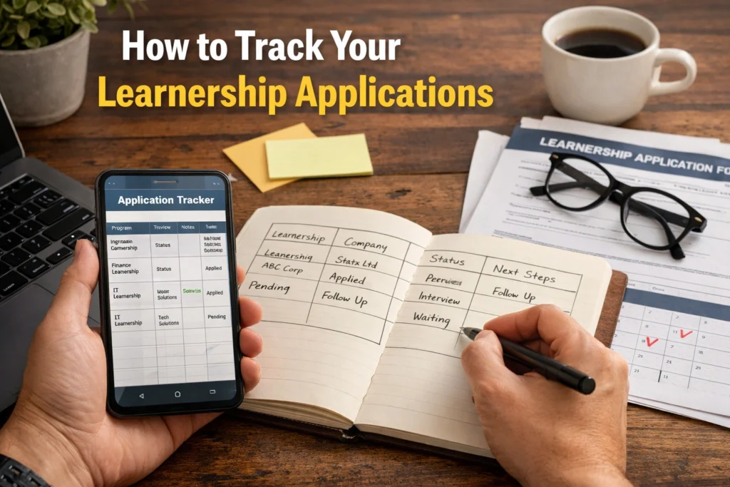 How to Track Your Learnership Applications