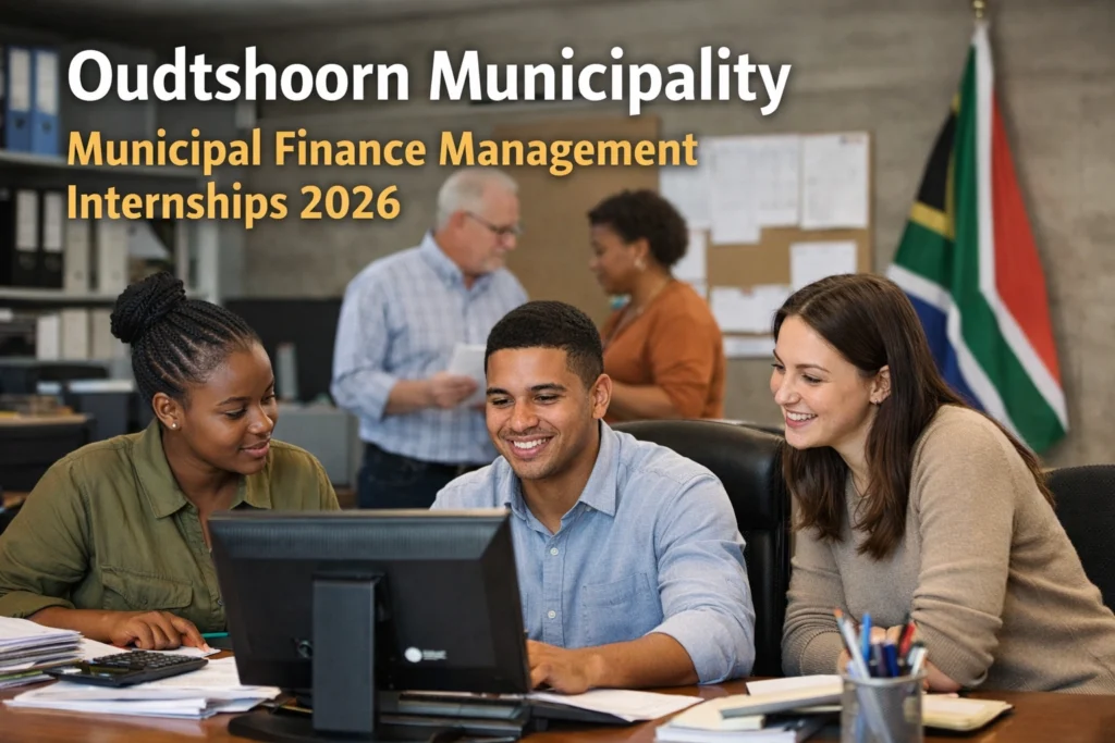 Oudtshoorn Municipality Municipal Finance Management Internships 2026
