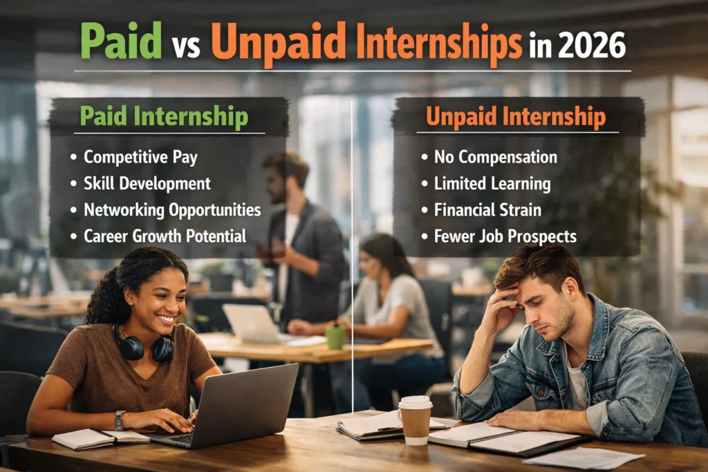 Paid vs Unpaid Internships In 2026
