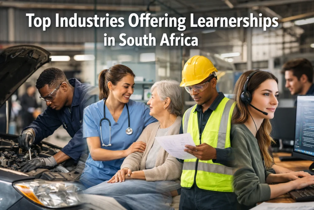 Top Industries Offering Learnerships in South Africa