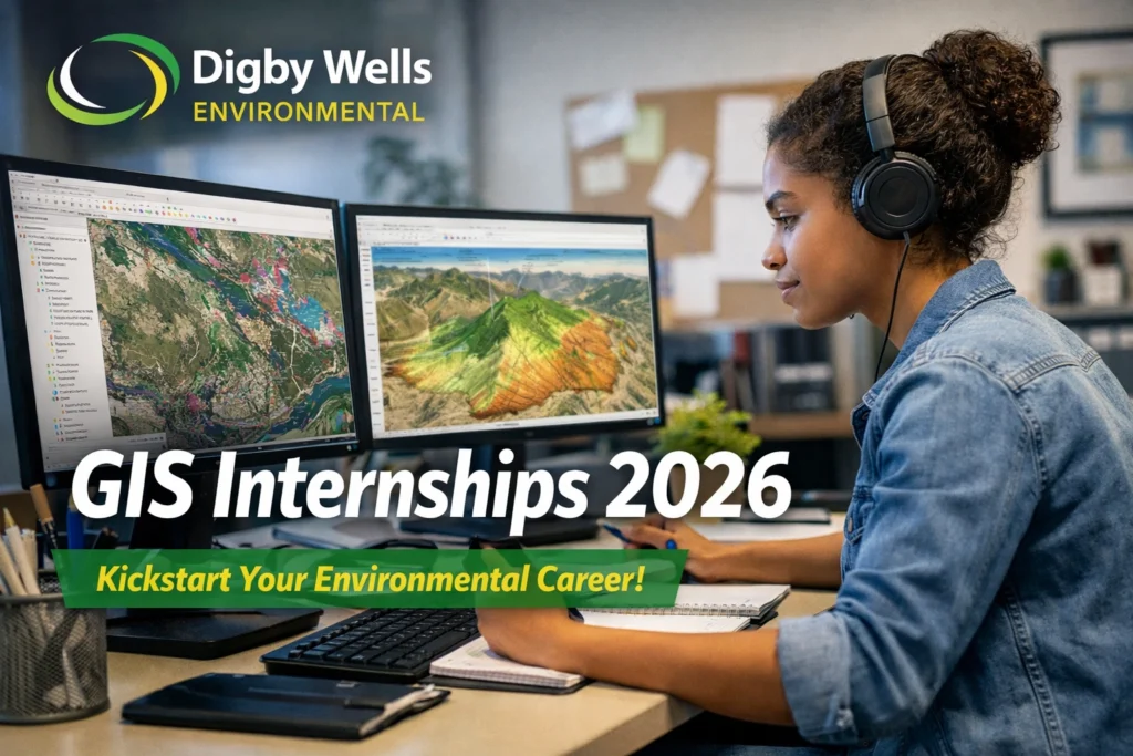 Digby Wells Environmental GIS Internships 2026