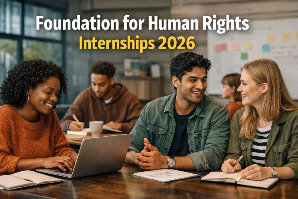 Foundation for Human Rights (FHR) Internships 2026