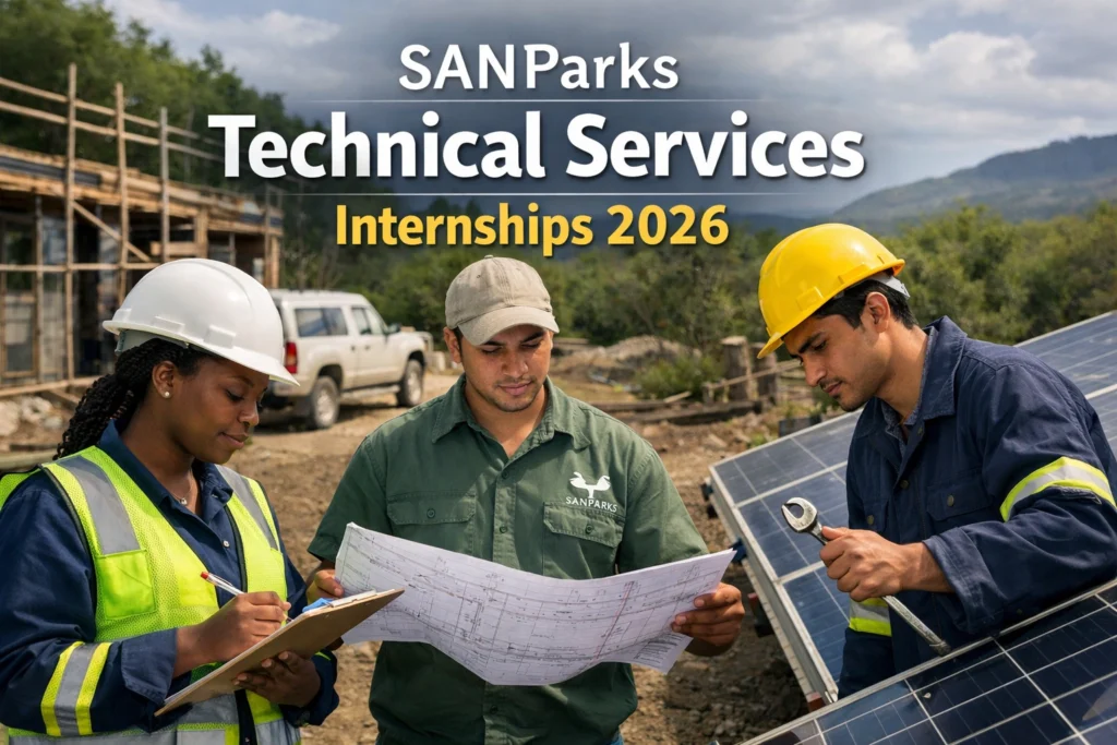 SANParks Technical Services Internships 2026