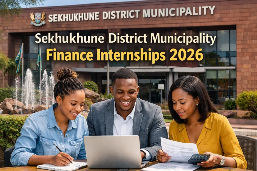 Sekhukhune District Municipality Finance Internships 2026