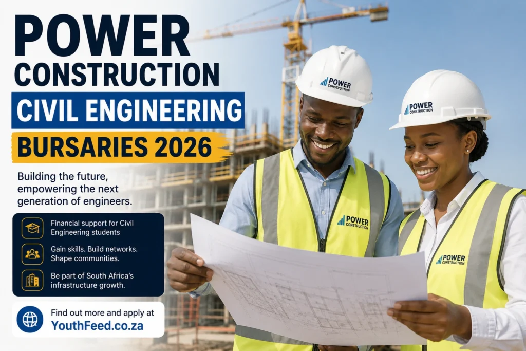 Power Construction Civil Engineering Bursaries 2026