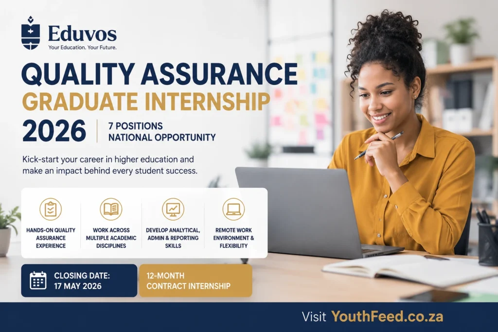 Eduvos Quality Assurance Graduate Internship 2026