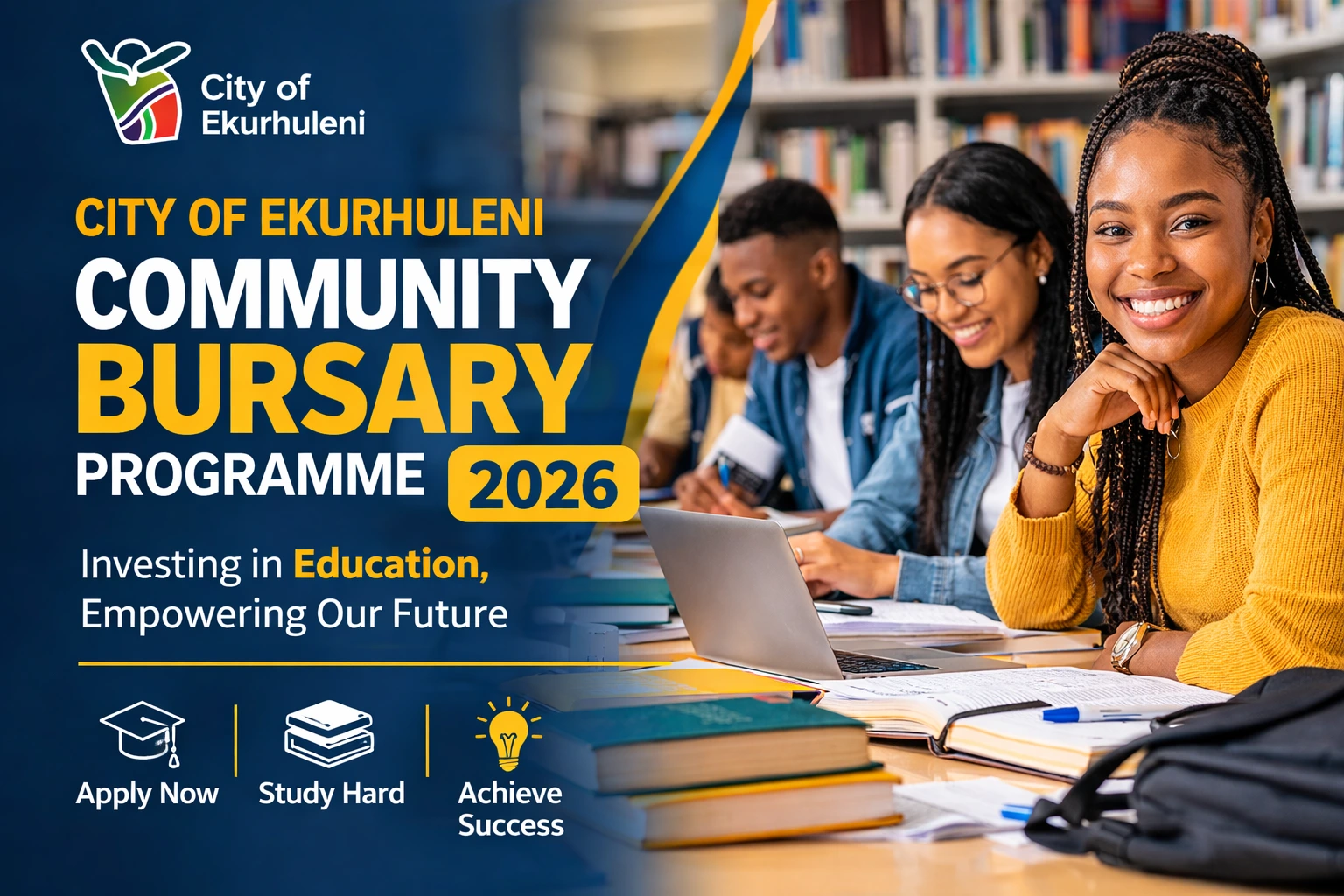 City of Ekurhuleni Community Bursary Programme 2026