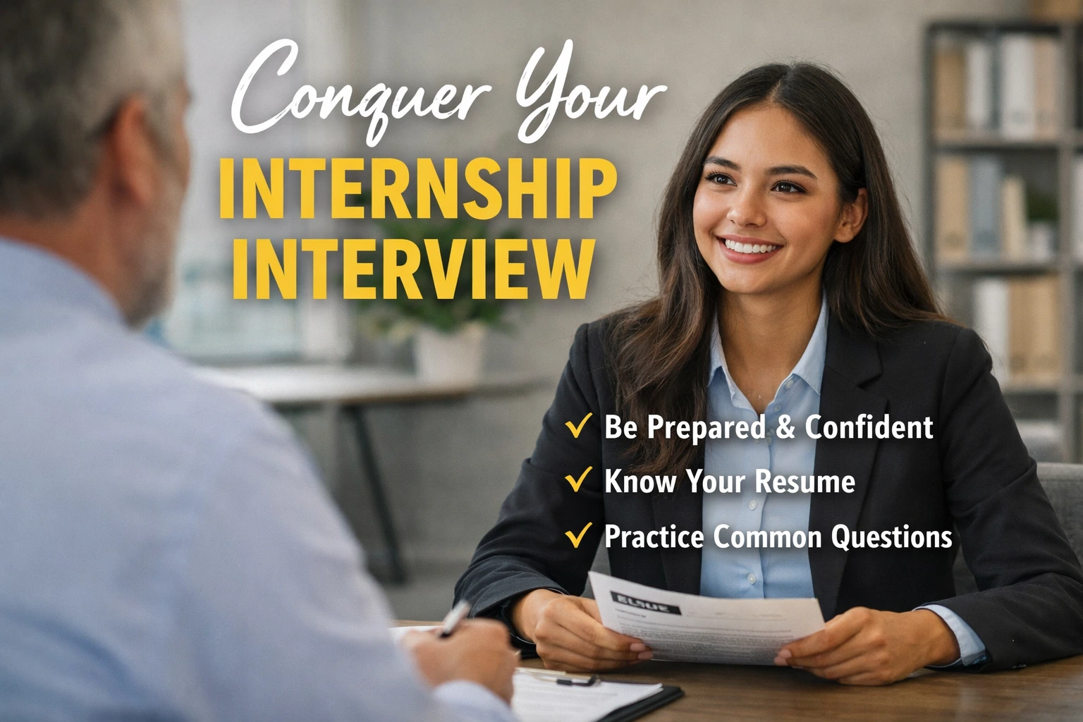 Conquer Your Internship Interview
