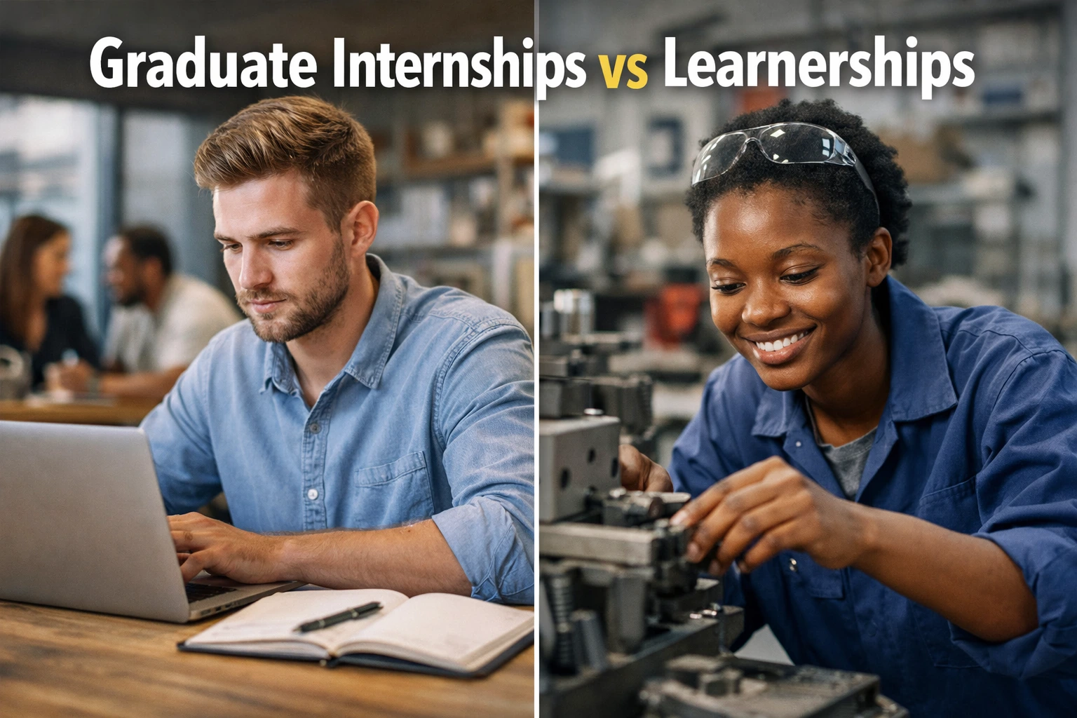 Graduate Internships vs Learnerships