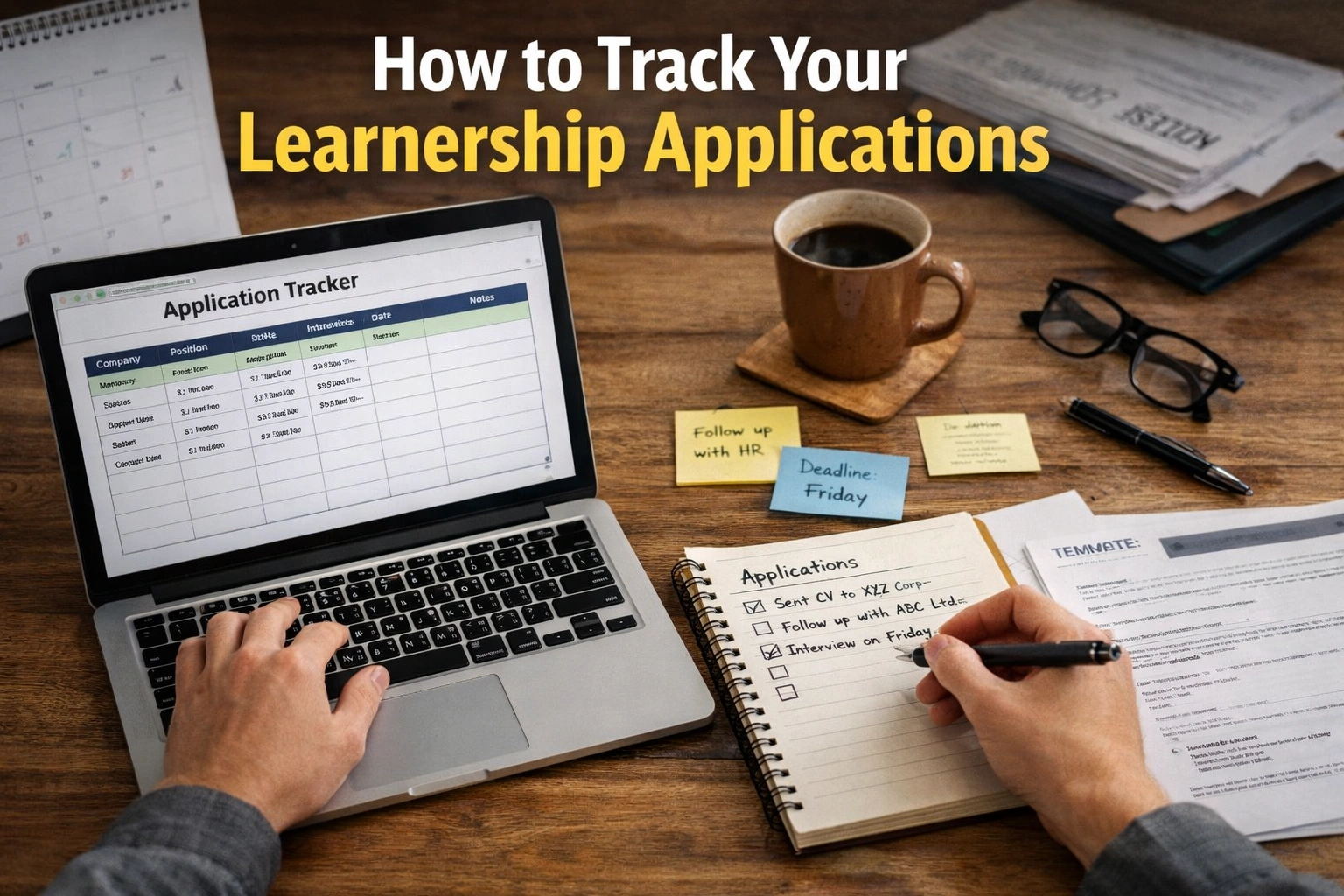 How to Track Your Learnership Applications