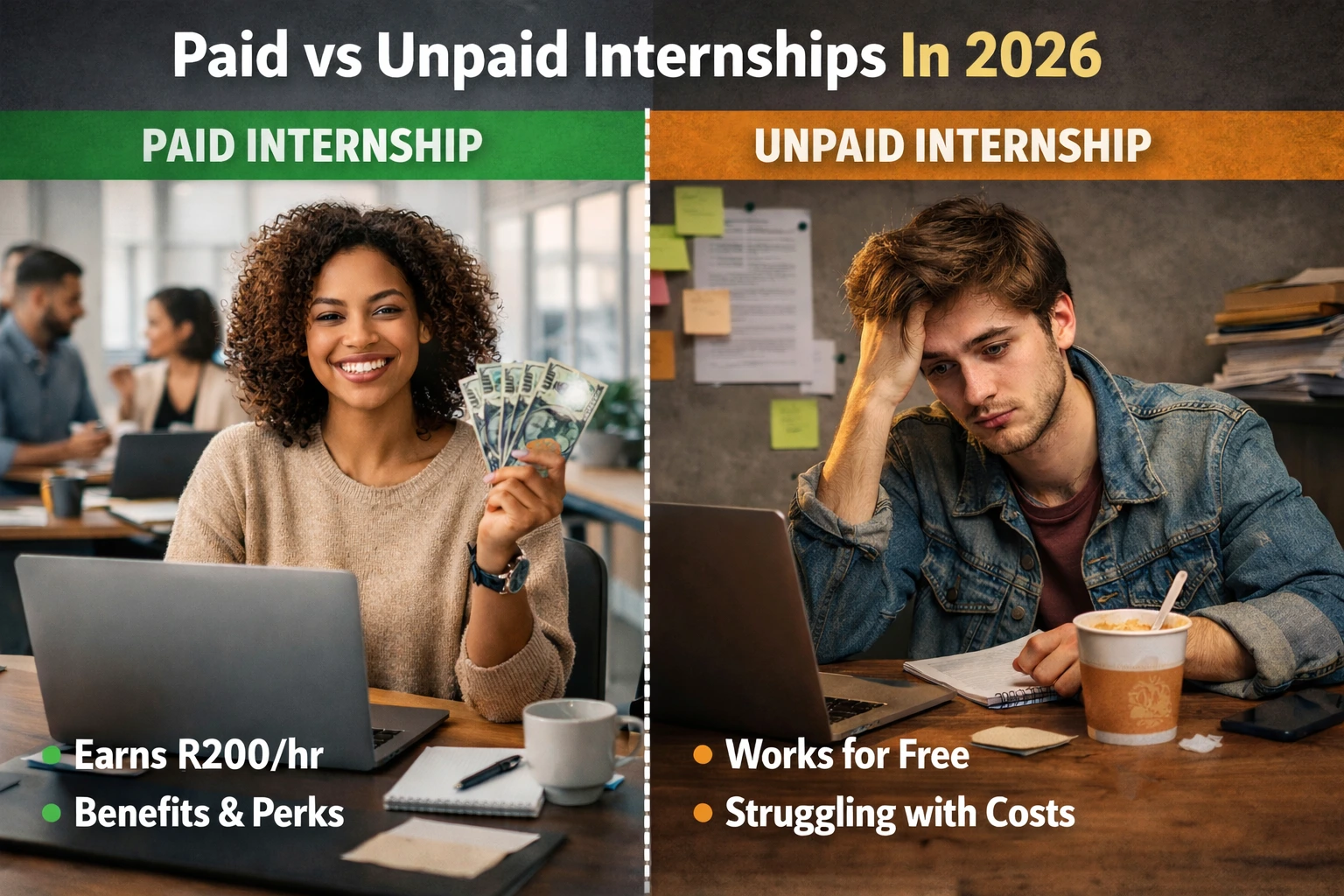 Paid vs Unpaid Internships In 2026: A Smart Guide for South African Job Seekers