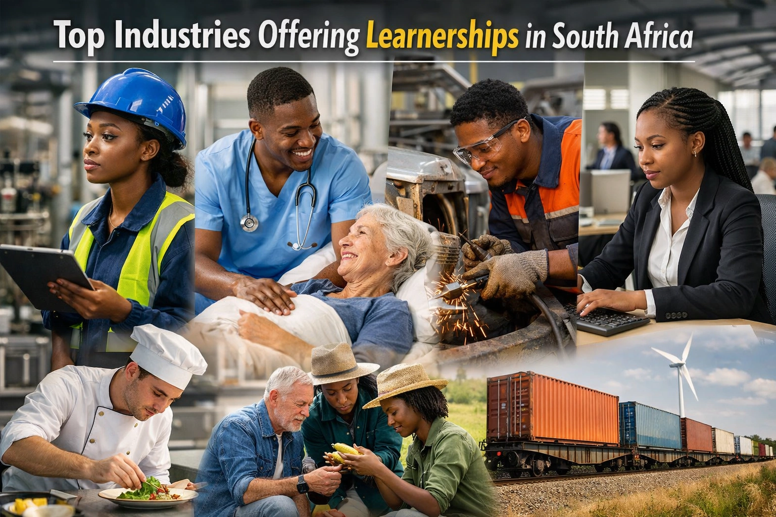 Top Industries Offering Learnerships in South Africa