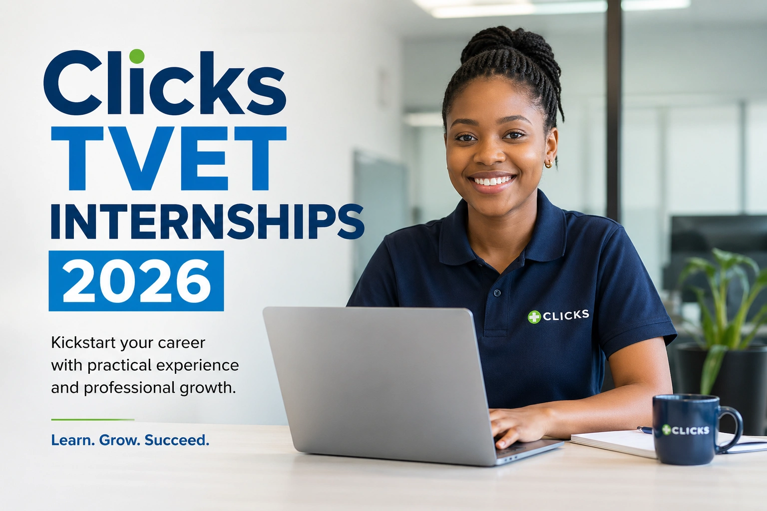 Clicks TVET Internships 2026