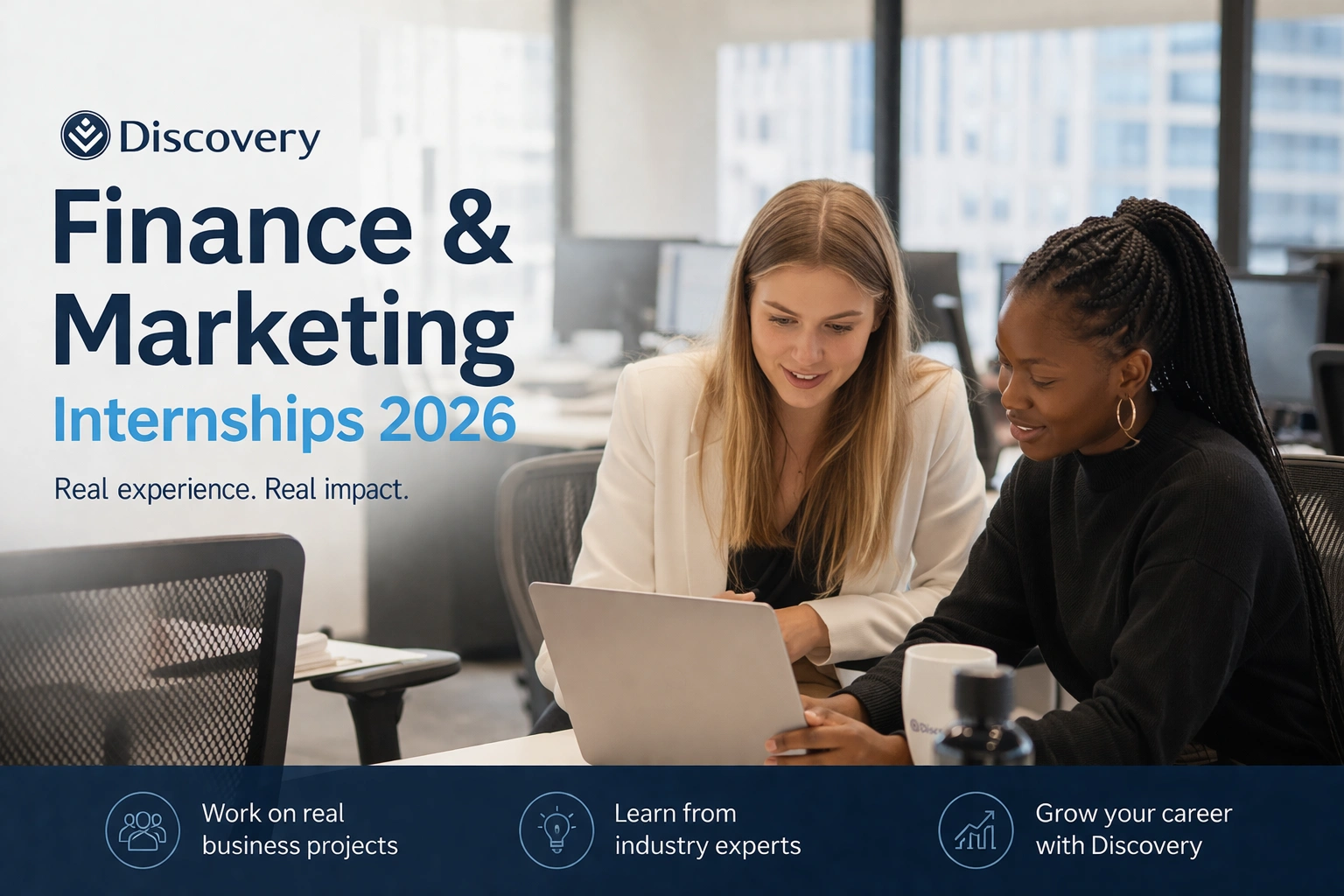 Discovery Finance & Marketing Internships 2026