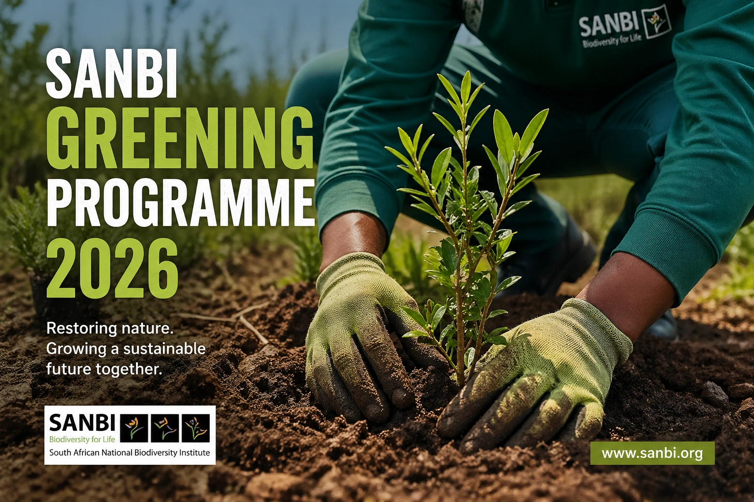 SANBI Greening Programme 2026