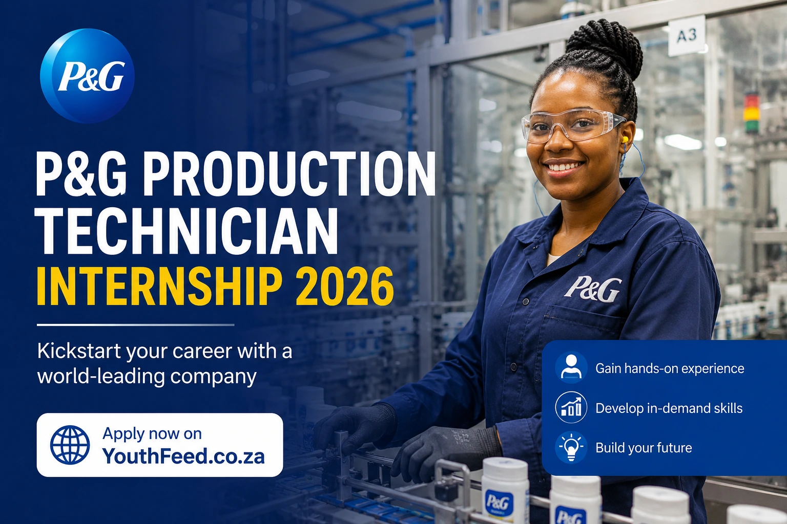 P&G Production Technician Internship 2026