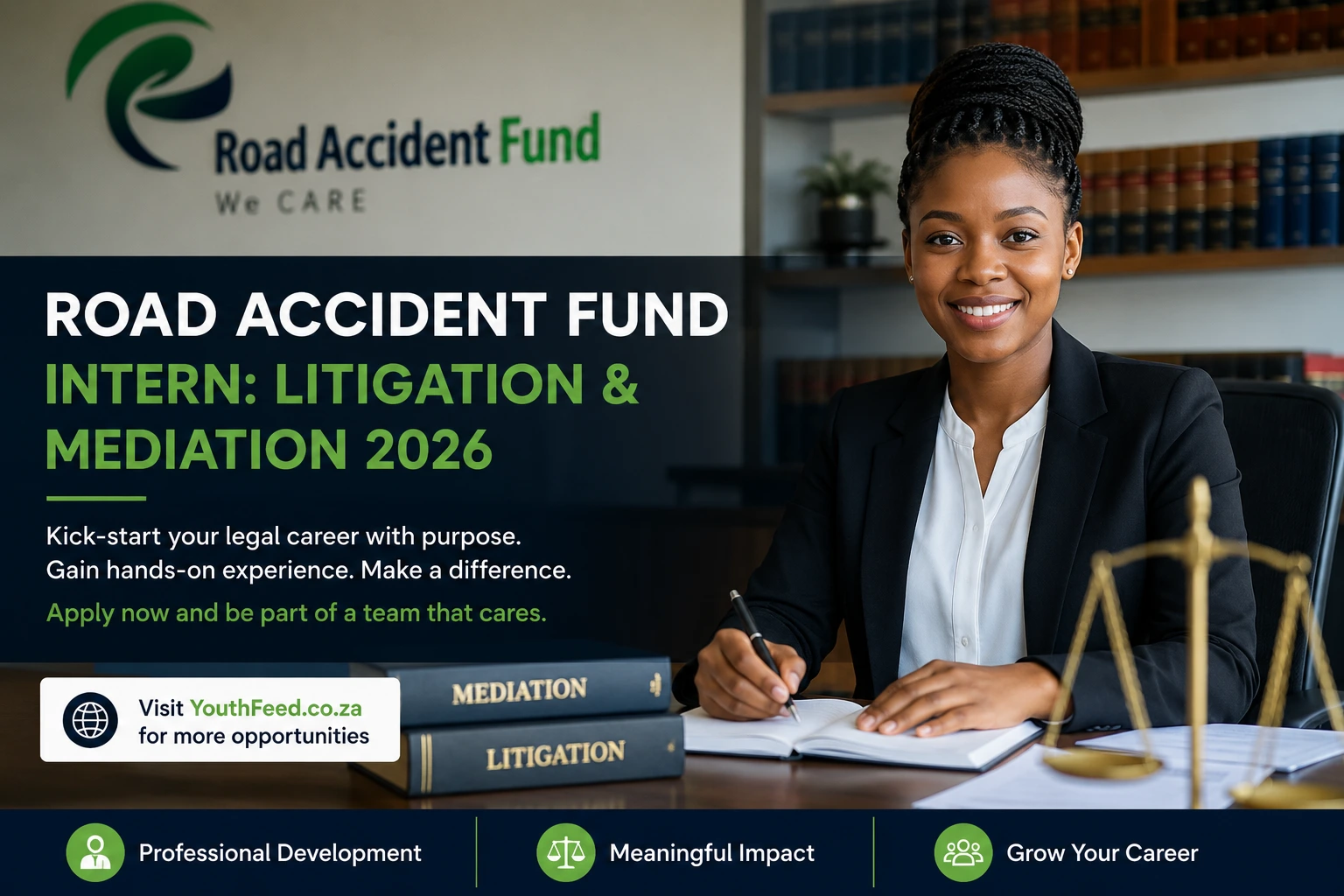 Road Accident Fund Intern: Litigation & Mediation 2026