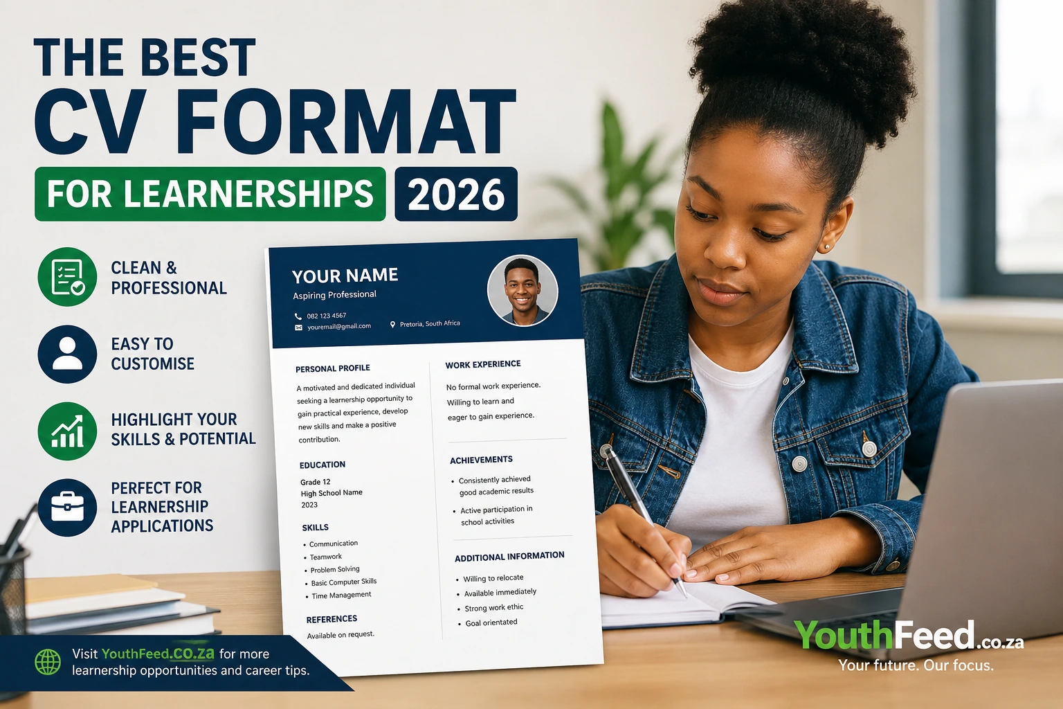 Best CV Format for Learnerships 2026